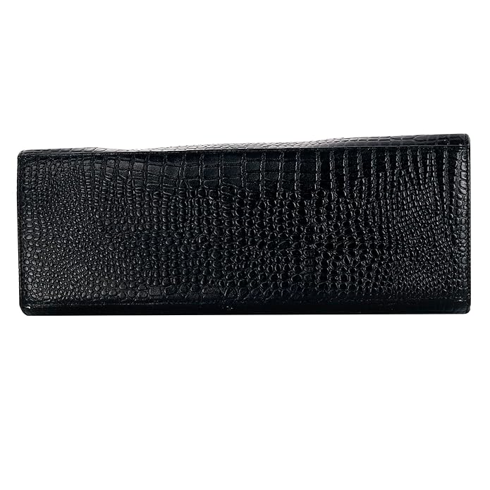 Croco Leather Handbag - The Milano