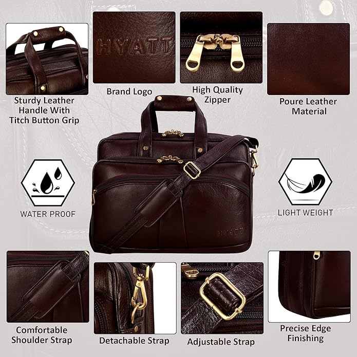Leather Expandable Bag - The Craft