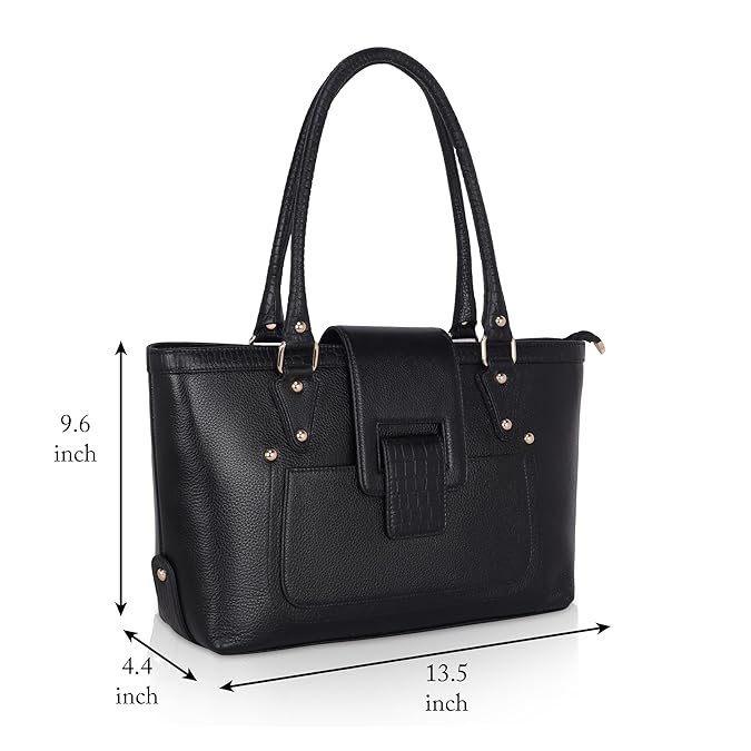 Leather Tote Bag - The Boat