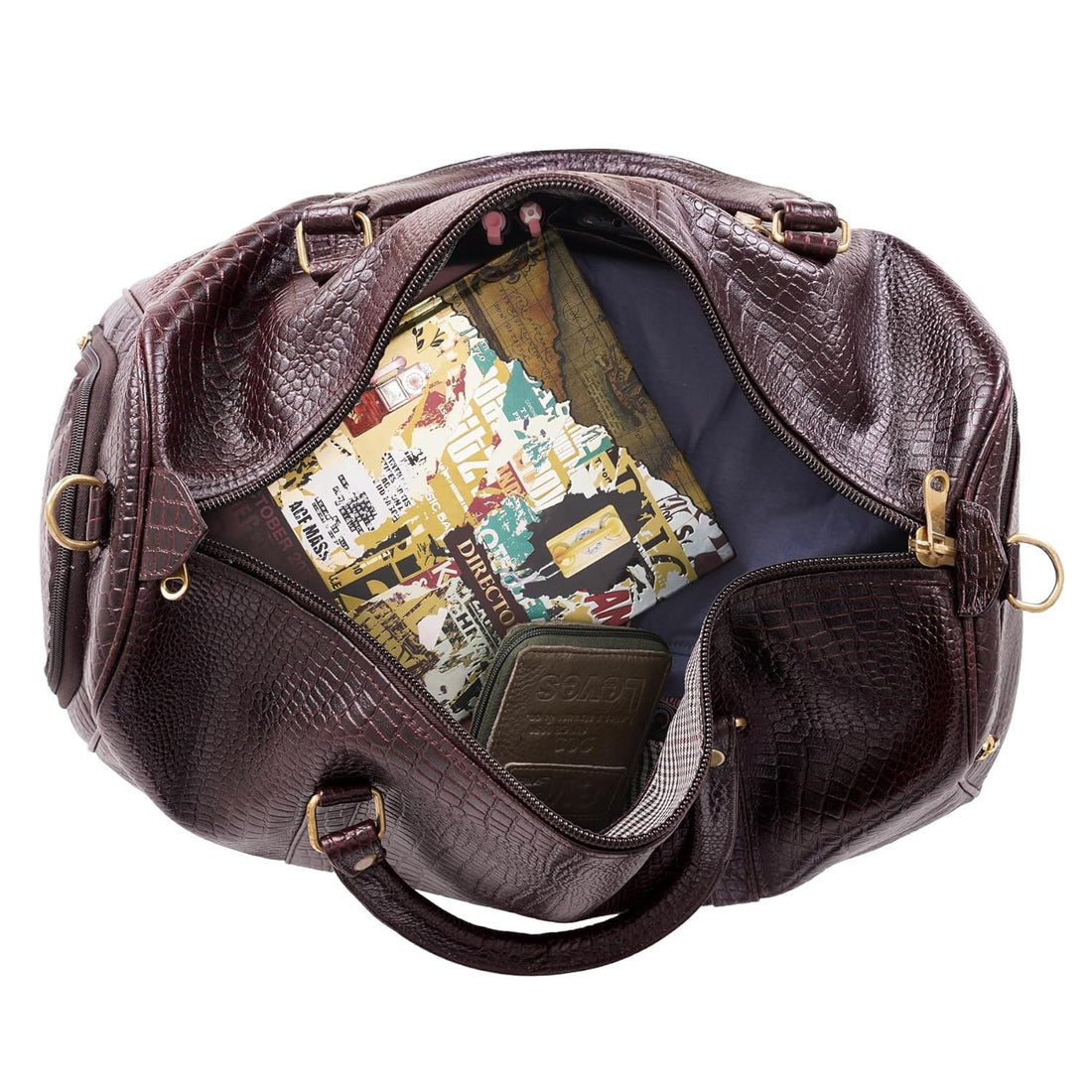 Leather Duffel Bag - Unknown