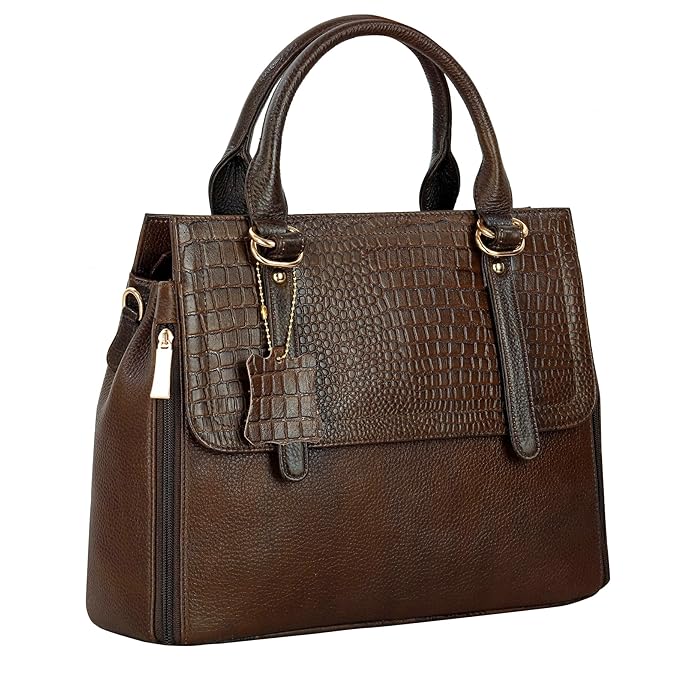 Leather Handbag For Women - MK