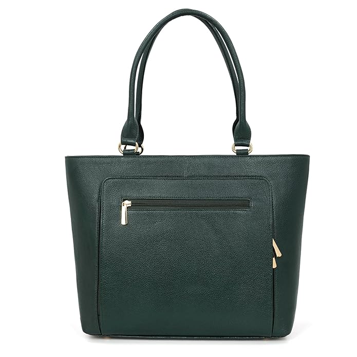 Leather Laptop Tote Bag - THE ORGANIZER