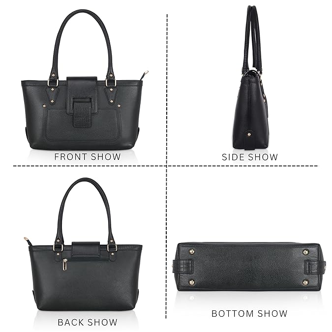 Leather Tote Bag - The Boat