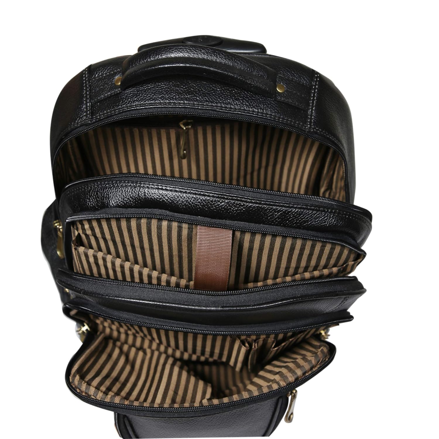 Leather Backpack Trolley - Metro Roller