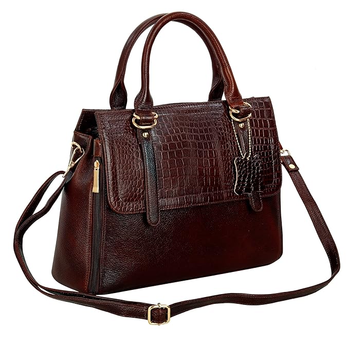 Leather Handbag For Women - MK