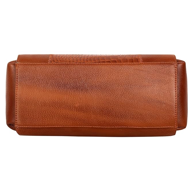 Leather Satchel Handbag - Zik Zak