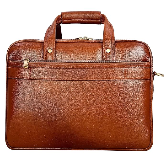 Leather Office Bag - Moochies