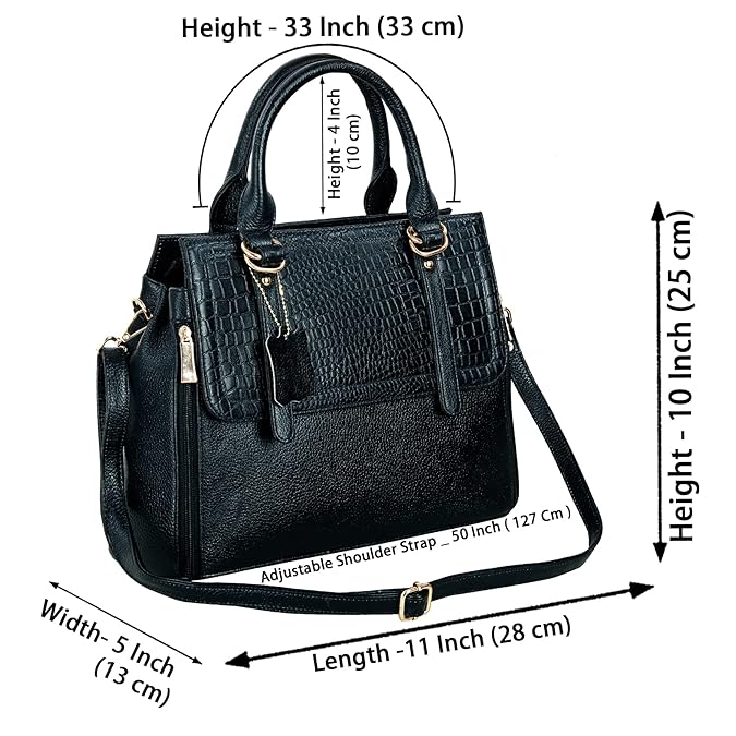 Leather Handbag For Women - MK