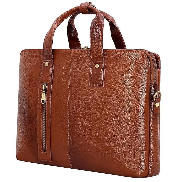 Leather Messenger Bag - ESBEDA