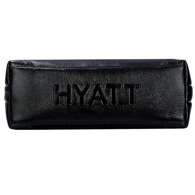 Leather Shoulder Bag - Elegant