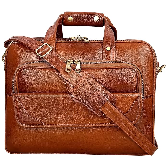 Leather Office Bag - Moochies