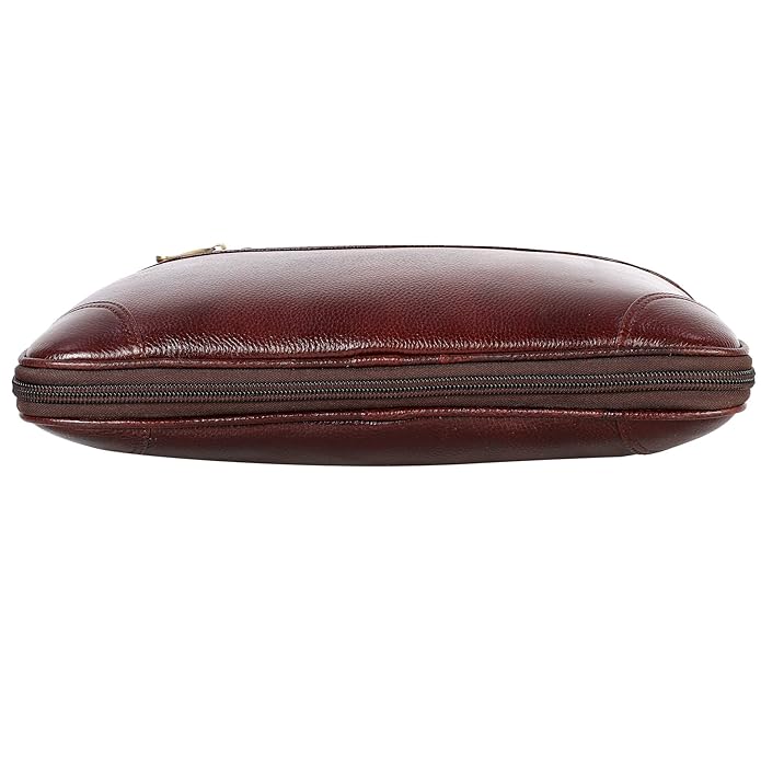 Leather Laptop Bag - The Expandable