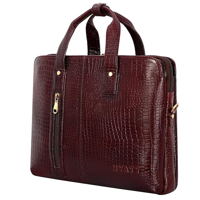 Leather Messenger Bag - ESBEDA