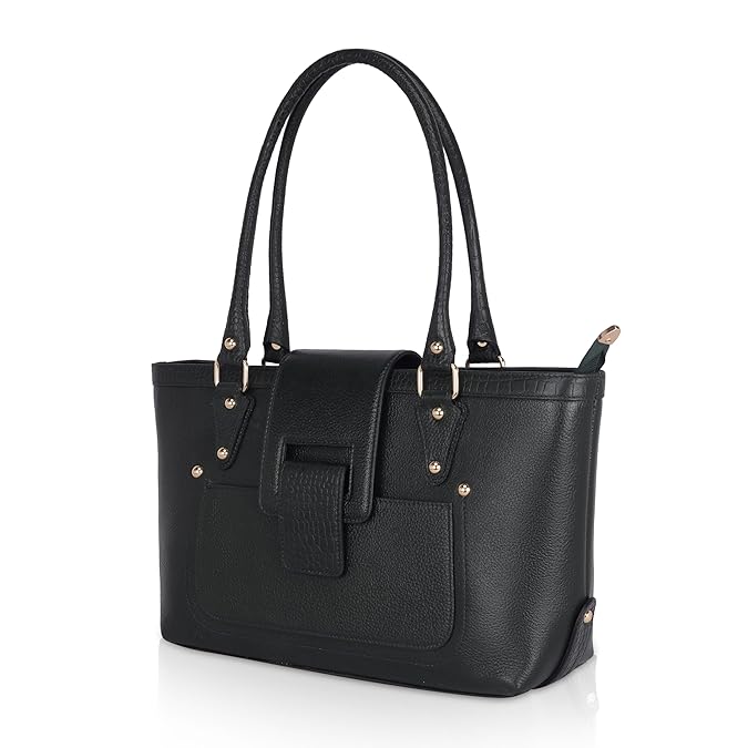 Leather Tote Bag - The Boat