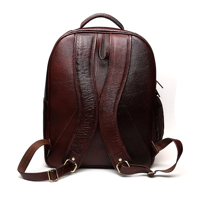 Leather Laptop Backpack - Twin Vault
