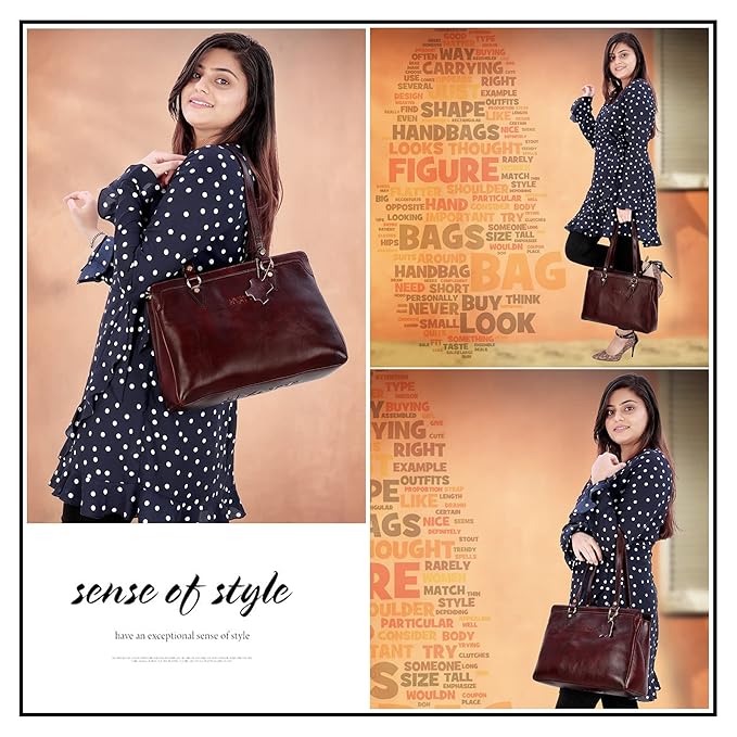 Leather Shoulder Bag - Sturdy