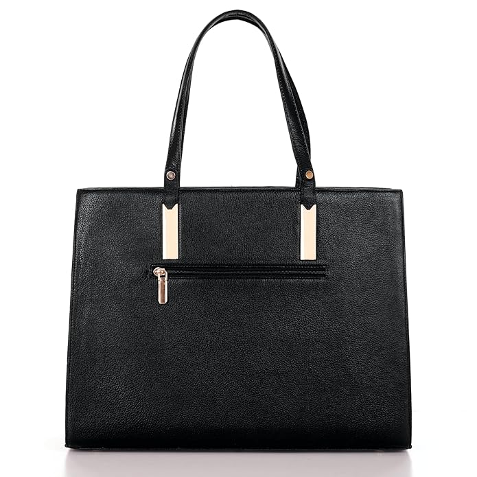 Women's Leather Handbag - Recta