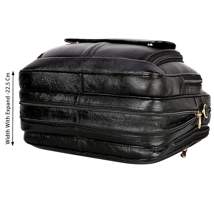 Leather Expandable Bags - TRAVELLER