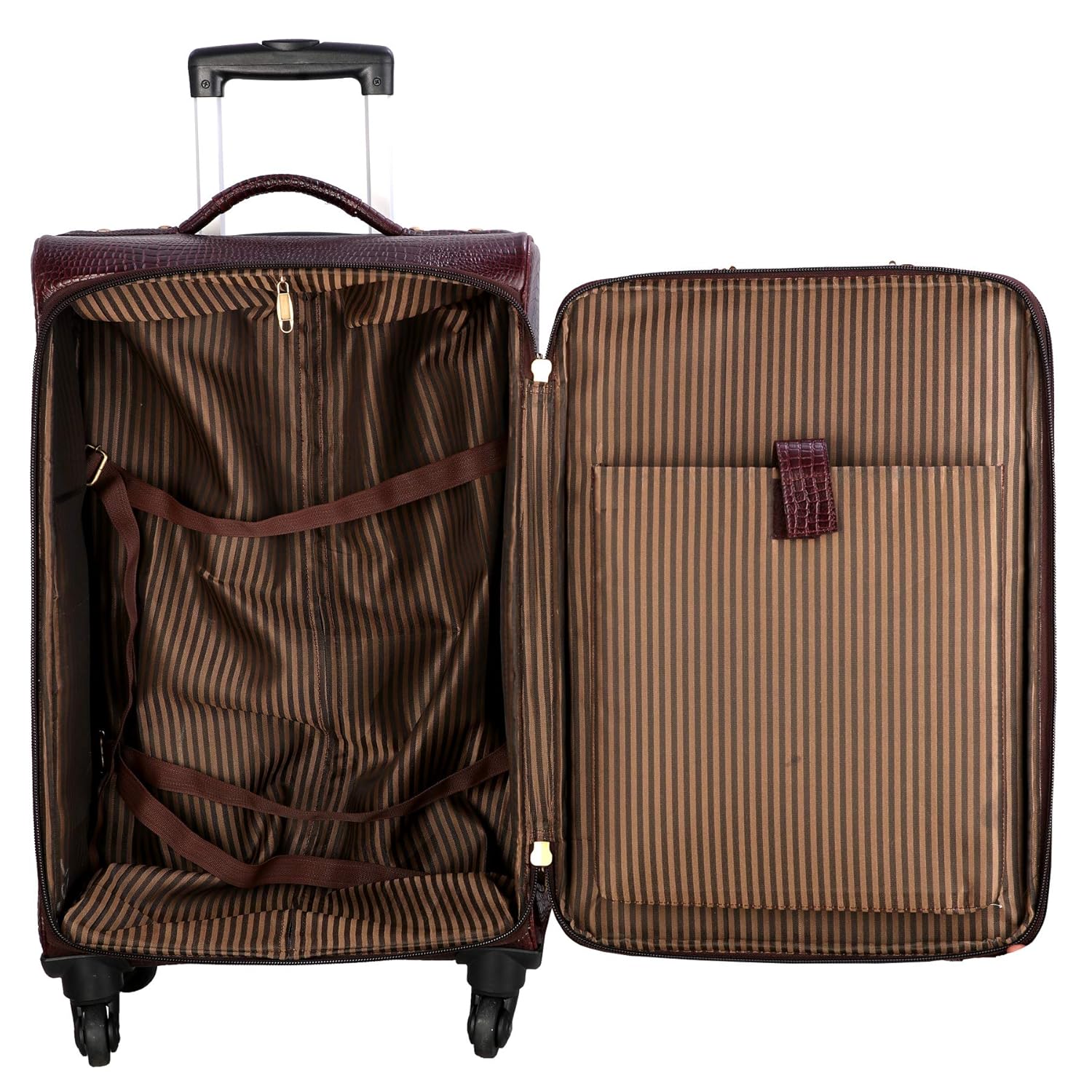 Leather Trolley Bag - The Voyager