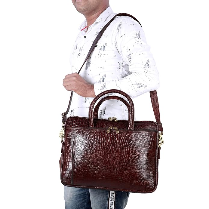 Leather Messenger Bag - Rope Core