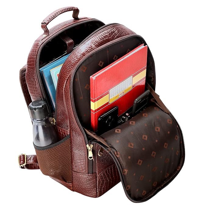 Leather Laptop Backpack - Giant