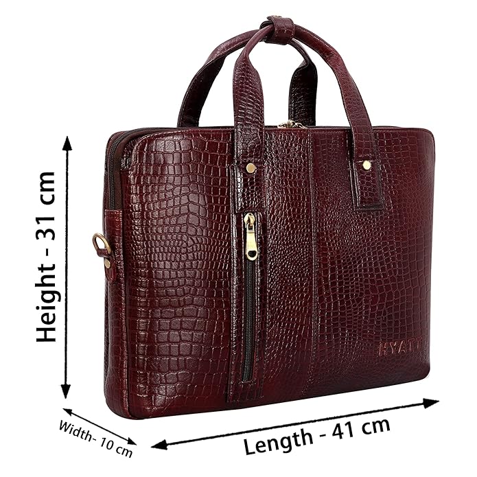 Leather Messenger Bag - ESBEDA