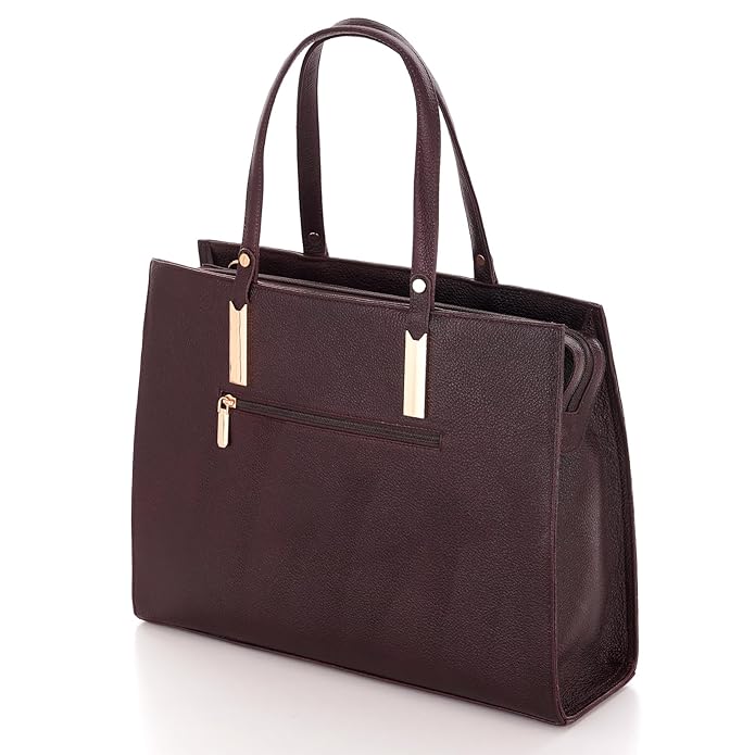 Leather Laptop Tote Bag - Boxa