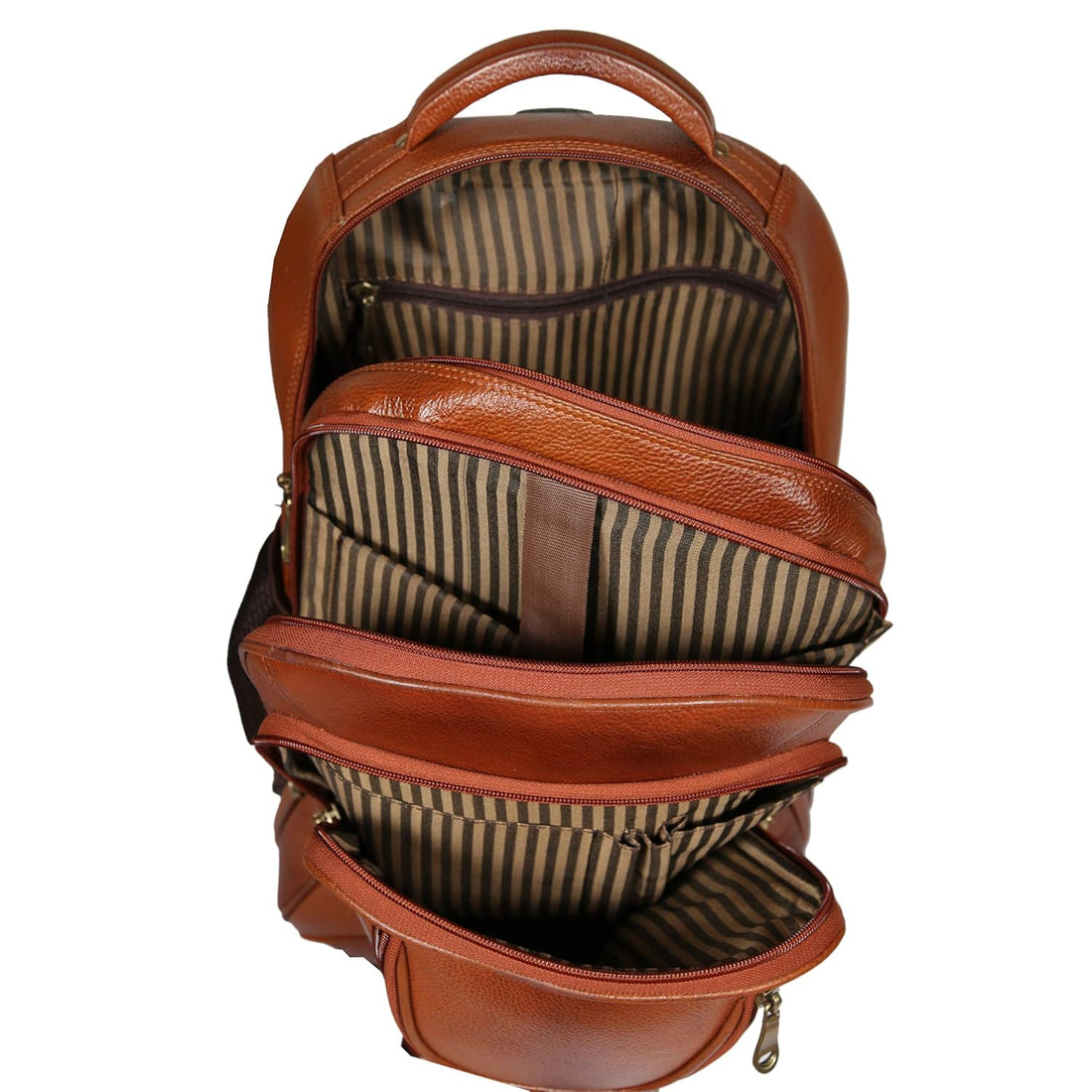 Leather Backpack Trolley - Metro Roller