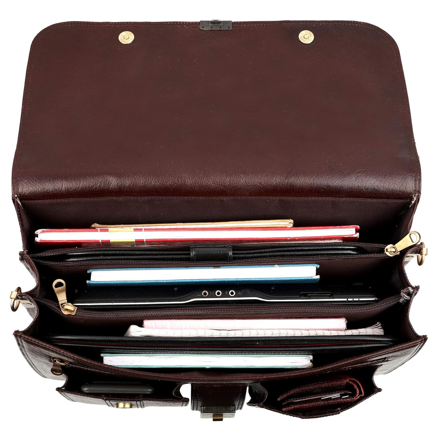 Leather Briefcase - The Vintage