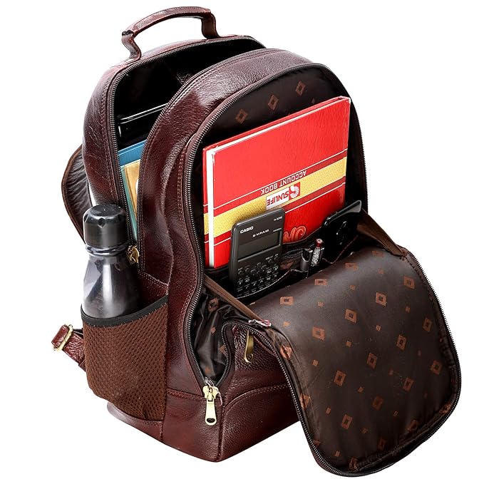 Leather Laptop Backpack - Giant