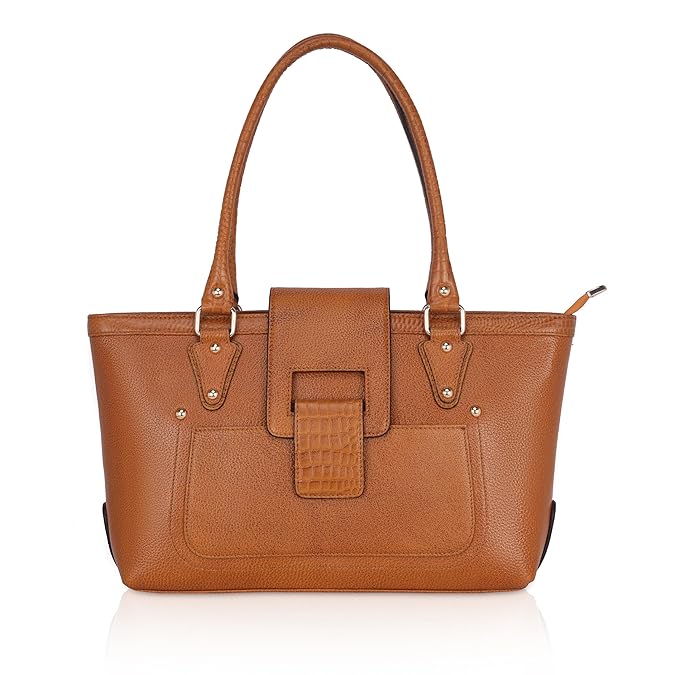 Leather Tote Bag - The Boat