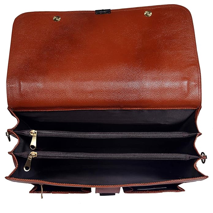 Leather Briefcase - The Vintage