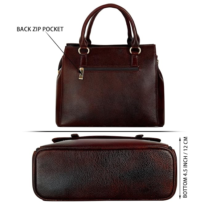 Leather Handbag For Women - MK