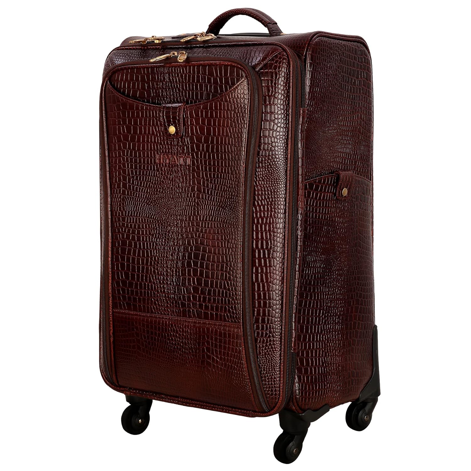 Leather Trolley Bag - The Voyager