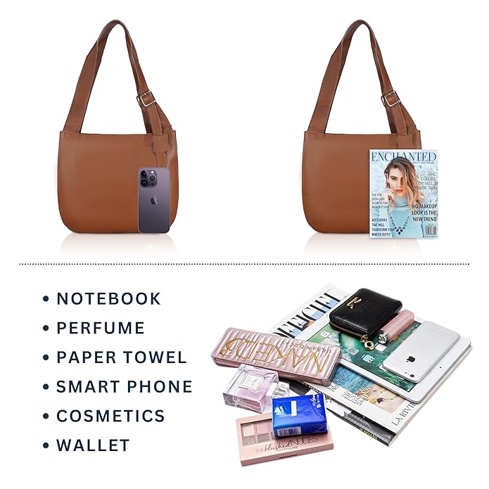 Leather Tote Bag - Magna