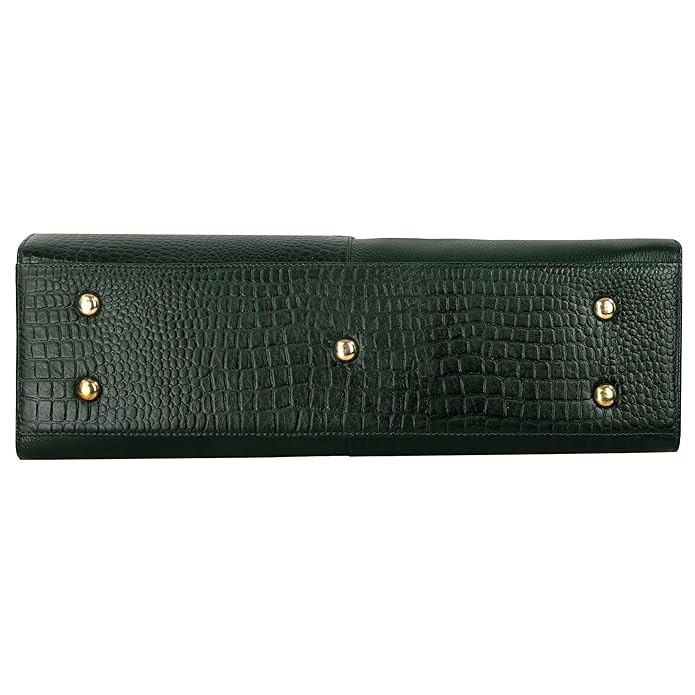 Leather Laptop Tote Bag - Modern Maven