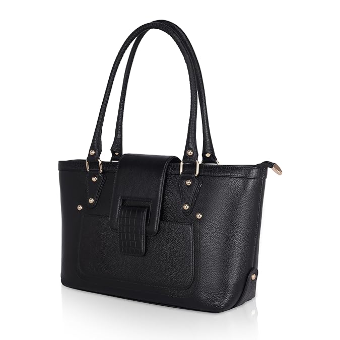 Leather Tote Bag - The Boat