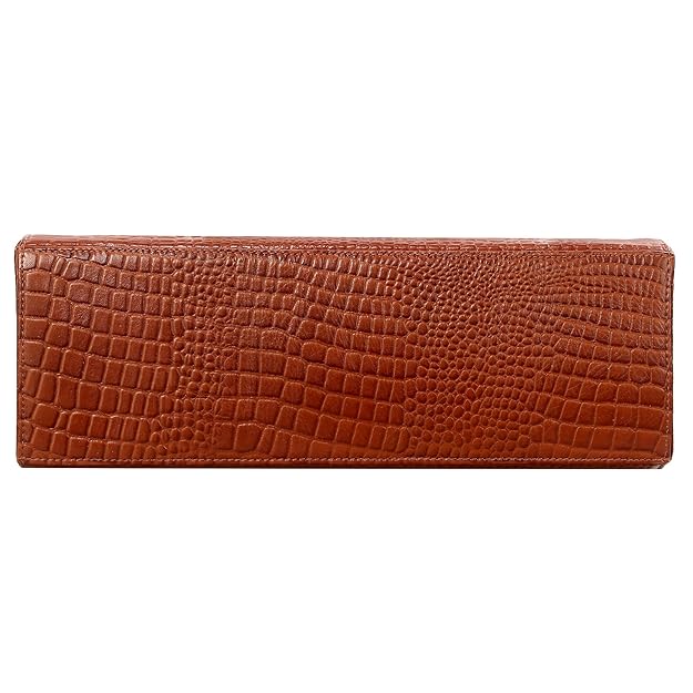 Croco Leather Handbag - PRADA