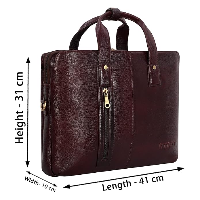 Leather Messenger Bag - ESBEDA