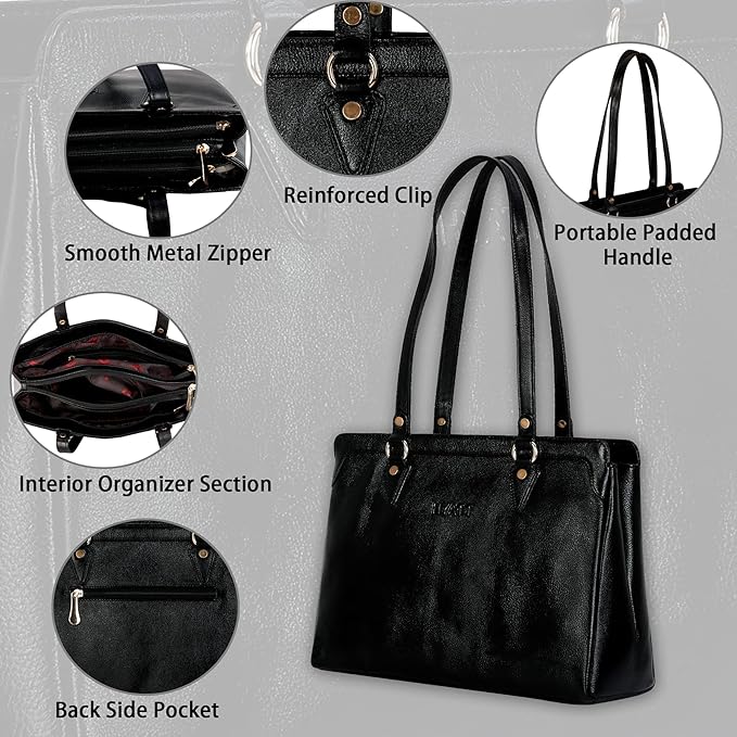 Leather Shoulder Bag - Sturdy