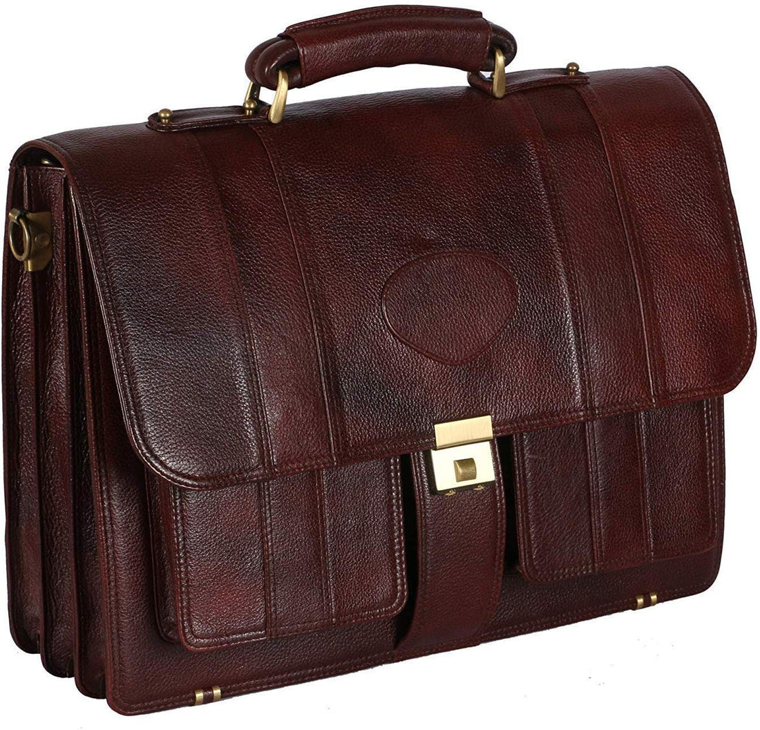 Leather Briefcase - The Vintage