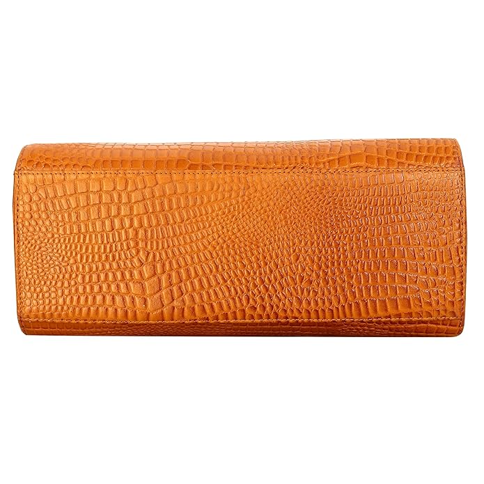 Croco Leather Handbag - MULBERRY