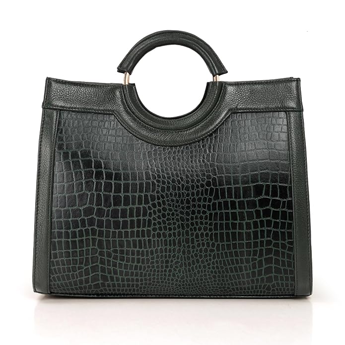 Leather Handbag - RING