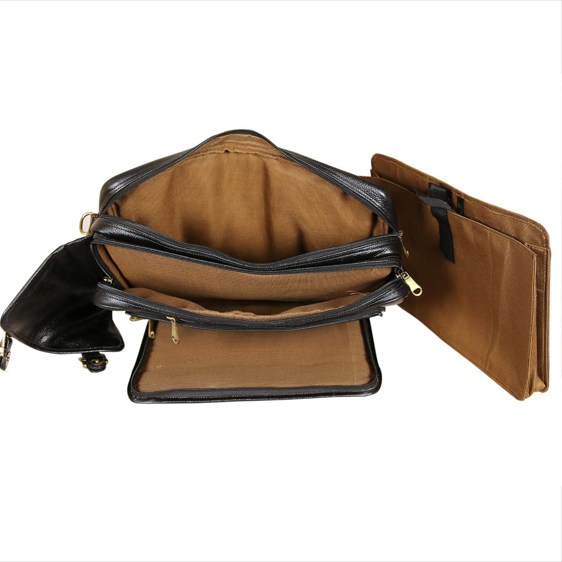 Leather Laptop Backpack Cum Office Bag - Convertible