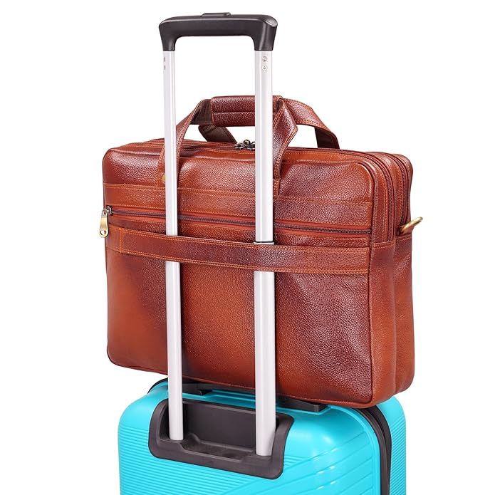 Leather Messenger Bag - The Prime