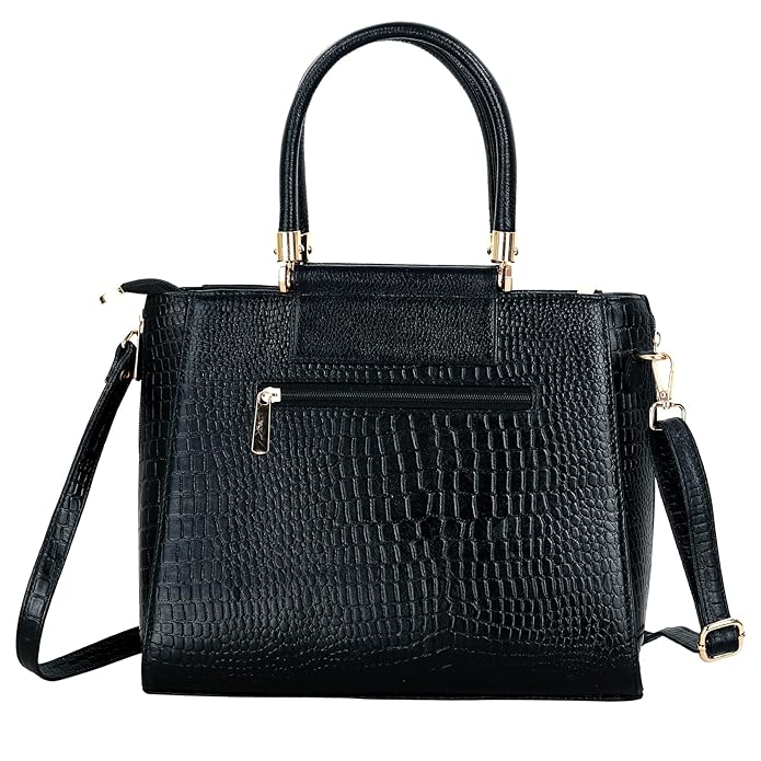 Croco Leather Handbag - MULBERRY