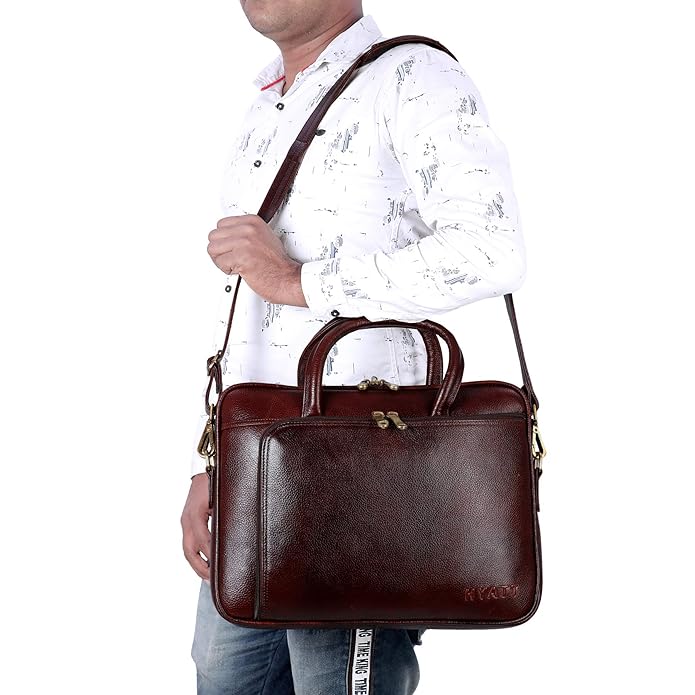 Leather Messenger Bag - Rope Core
