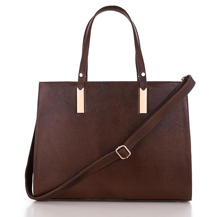 Leather Laptop Tote Bag - Boxa