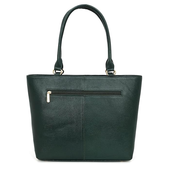 Leather Laptop Tote Bag - THE ORGANIZER