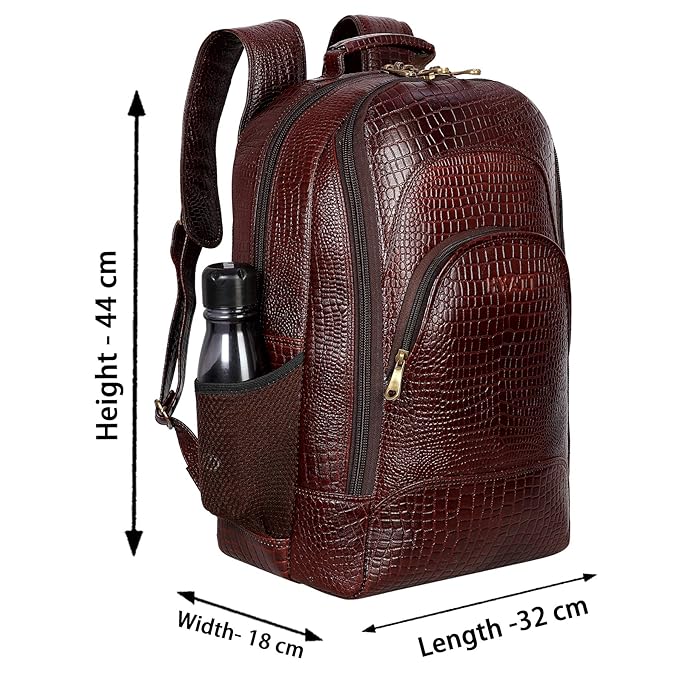 Leather Laptop Backpack - Giant